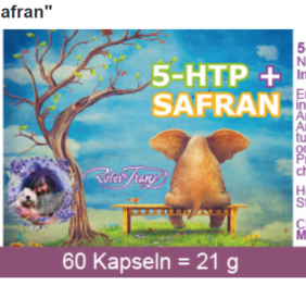 5-HTP + Safran 60 Kapseln