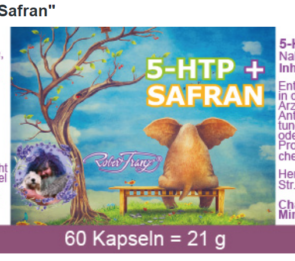 5-HTP + Safran 60 Kapseln