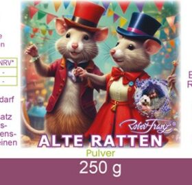 Alte Ratten Pulver 250g