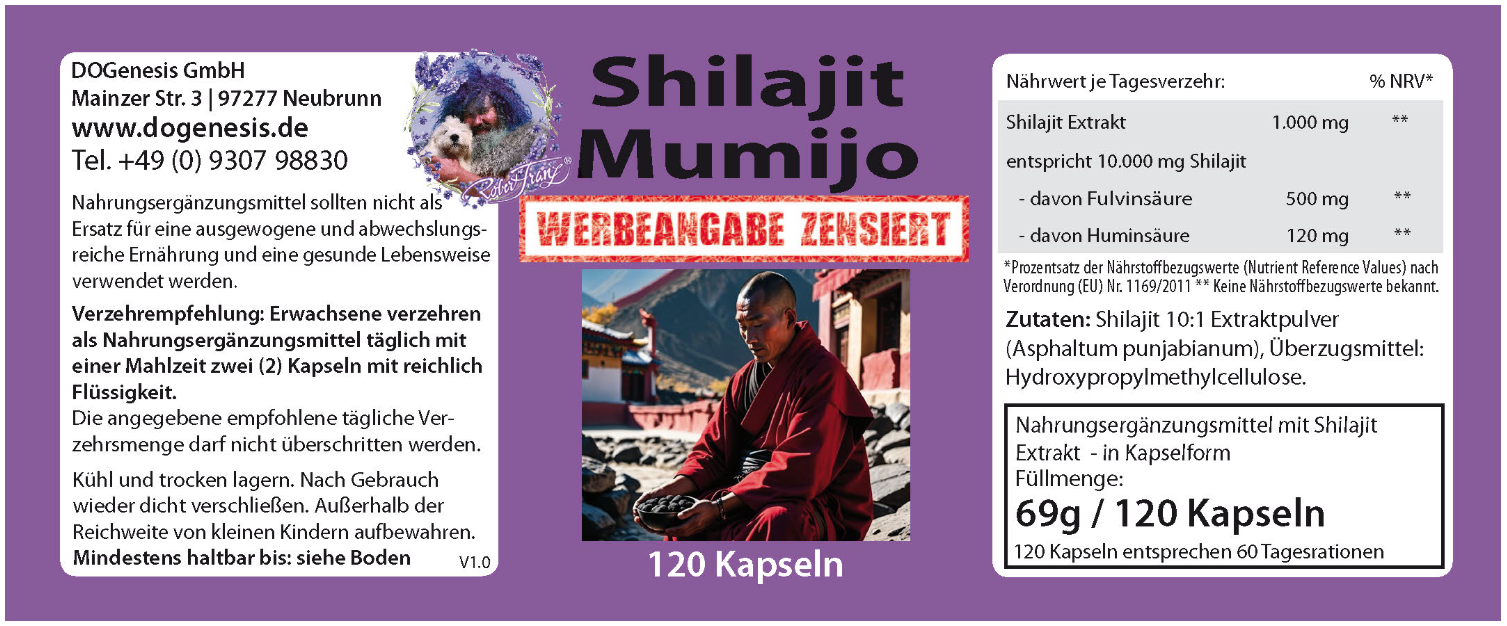 Shilajit Mumijo